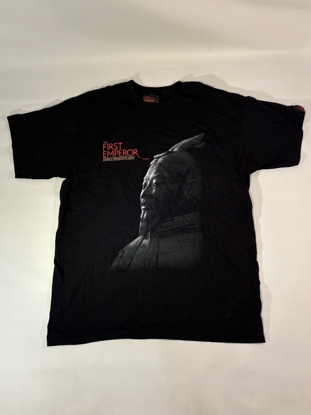 VINTAGE THE FIRST EMPEROR CHINA’S TERRACOTTA ARMY British Museum T-SHIRT SIZE L